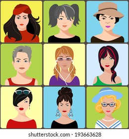 Vector Avatars- woman