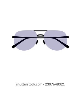 vector aviator type glasses eps file