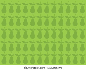 Vector Avocado silhouette texture. Hand drawn vector pattern illustration for background