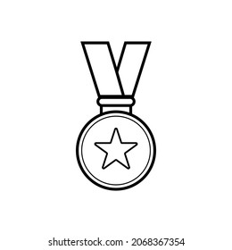 vector award logo for someone who excels in various fields with a unique design and there is a star logo in it