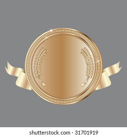 vector award medal - bronze