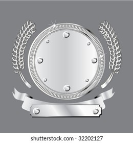 Vektorprämierungsmedaille - Silber