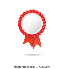 Vector award ribbon