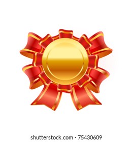 Vector award ribbon