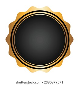 Vector award ribbon isolated on white background
