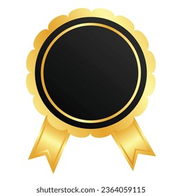 Cinta de premio del vector sobre fondo blanco.