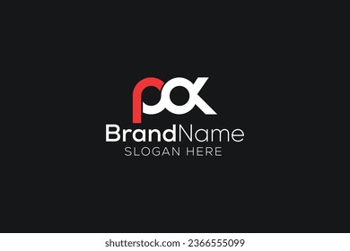 Vector Awesome Brand and Identity pok logo design