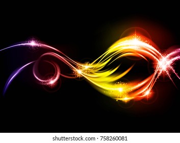 Vector awesome colorful background