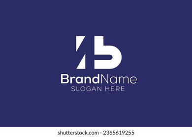 Diseño del logotipo de la letra de moda N B B