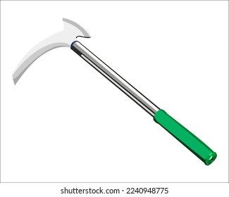 Vector of Axe Carpentry Hand Tool Equipment isolated on white background. Vector illustration isolated.