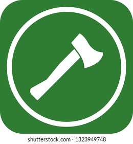 Vector Axe Icon
