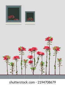 [Vector] Azalea Flower Beds and Windows