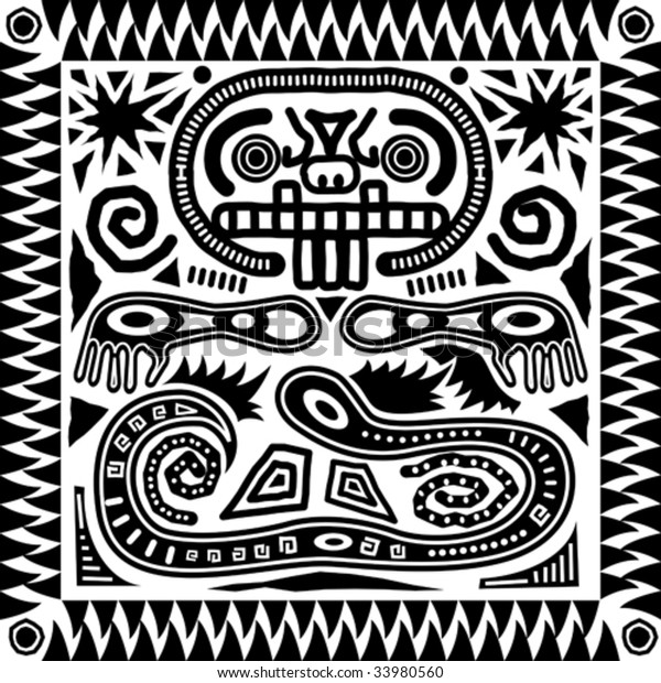 Free Free 157 Tribal Aztec Pattern Svg Free SVG PNG EPS DXF File