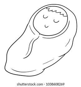 vector of baby