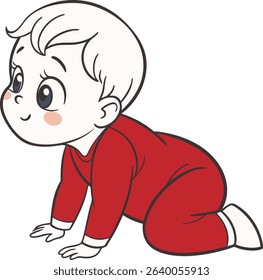 vector baby art free download
