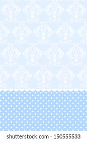 Vector baby blue wallpaper