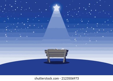 Vector of baby Jesus for christmas day