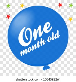 1 Month Old Card Images, Stock Photos & Vectors | Shutterstock