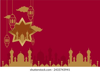 VECTOR BACGROUND RAMADHAN EPS  FILE 