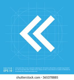 Vector Back arrow icon