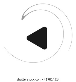 Vector Back arrow icon. Vector arrow icon