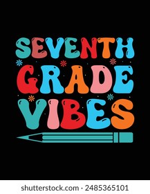 vector Back to school Tshirt Design, background design