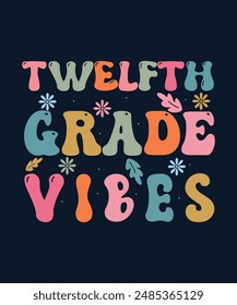 vector Back to school Tshirt Design, background design