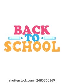 vector Back to school Tshirt Design, background design