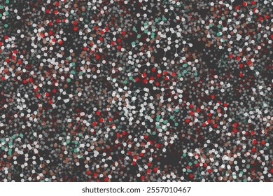 Vector backdrop with artificial intelligence data. Shining colorful illustration structure of AI. Design for depiction of cyber innovations.