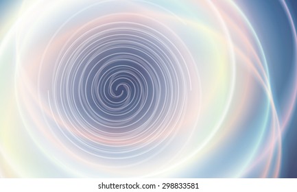 Vector backdrop and color rainbow and spirals