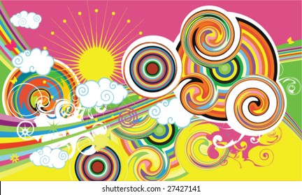 Vector background