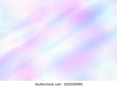 Vector background 80s, 90s. Holographic abstraction - TRENDY colorful texture in pastel colors. Very beautiful iridescent texture. Holography foil. Wonderful magic art