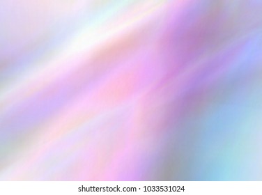 Vector background 80s, 90s. Holographic abstraction - TRENDY colorful texture in pastel colors. Very beautiful iridescent texture. Holography foil. Wonderful magic art