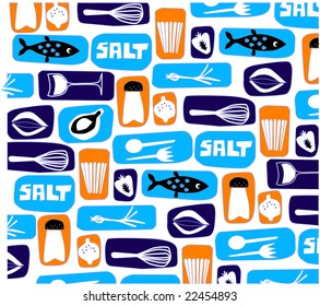 vector - background about food and cooking