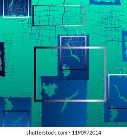 Vector background of abstract 3D objects with a variety of surreal objects in a space with transparent shadows.The background offers to experience and feel a sense of perspective and depth.