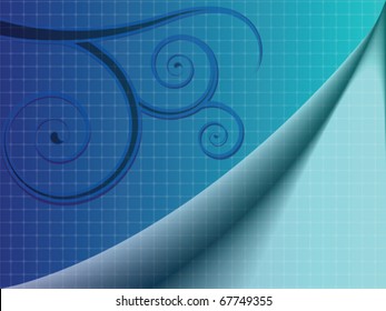 vector background, abstract vector art illustration