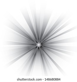 Vector background of an abstract black burst.