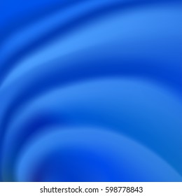 Vector background abstract blue cloth texture. High quality illustration made with gradient mesh.