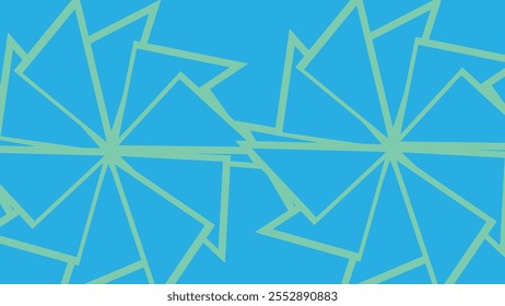 Fondo de Vector abstracto azul y verde diseño pastel