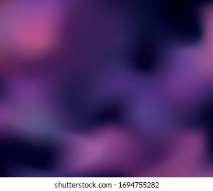 Vector Background. Abstract blurred gradient mesh background in bright purple colors. 