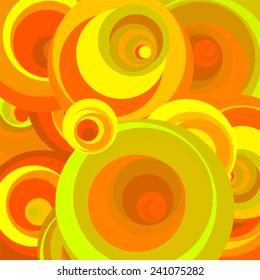 vector background abstract circles