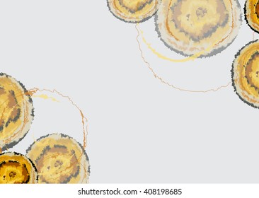Vector background abstract circles