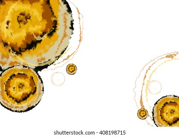 Vector background abstract circles