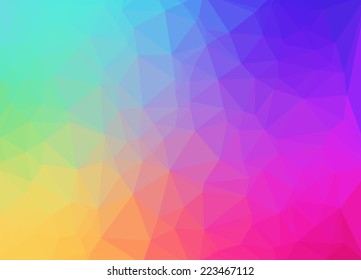 Vector background abstract colorful gradient