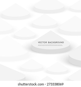 Vector background abstract cone. design and geometrical