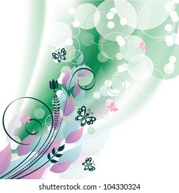 Vector Background. Abstract Design.