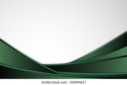 vector background abstract design green stripes