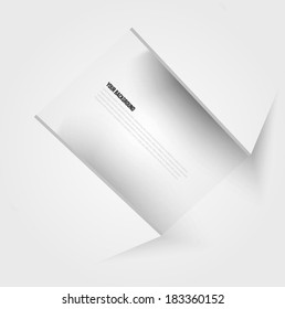 Vector background abstract fractal. Shadow and design