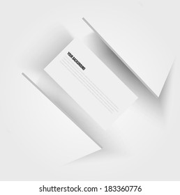 Vector background abstract fractal. Shadow and design
