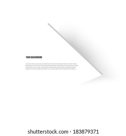 Vector background abstract fractal. Shadow and design